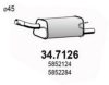 ASSO 34.7126 End Silencer